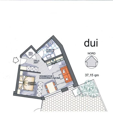 Apartment Dui Residence Bun Ste San Vigilio Di Marebbe Bagian luar foto