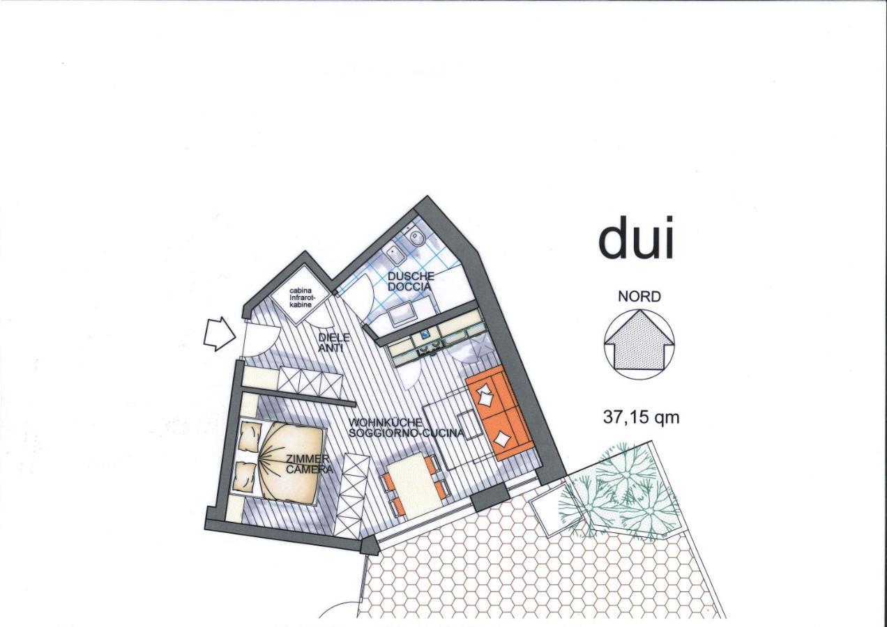 Apartment Dui Residence Bun Ste San Vigilio Di Marebbe Bagian luar foto